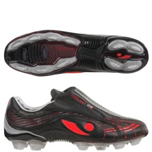 Concave Men's PT+ Firm Ground Football Boots - Black/Red