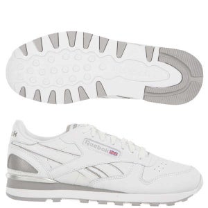 Reebok Men's Classic Leather Clip Trainer - White