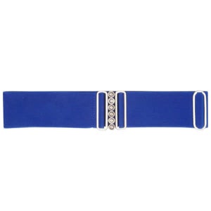 DIESEL WMZ ELASTICATED WAISTED LOGO BUCKLE BELT - size 80