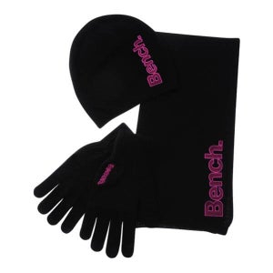 Bench Flair Hat, Scarf & Glove Set