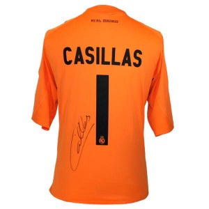 Iker Casillas Signed Real Madrid Shirt