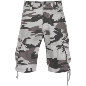 Bench Men's Camo Shorts - Frost Grey