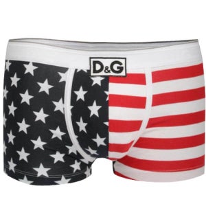 D&G Stars And Stripes Boxer