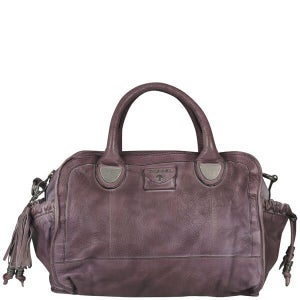 Diesel Secret Warrior Script Ii Sprayed Leather Holdall  - Mudd T2180
