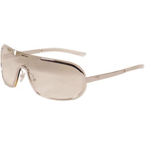 Diesel Men's Metal frame mask style sunglasses