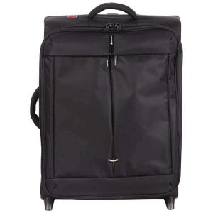 Delsey Fiber Lite 50Cm Expandable Cabin Trolley Case - Black