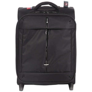 Delsey Fiber Lite 63Cm Expandable Trolley Case - Black
