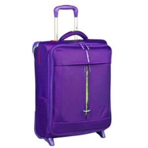 Delsey Fiber Lite 55Cm Slim Cabin Trolley Case - Lilac