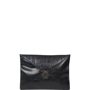 French Connection Women's Sneaky Croc Clutch Bag