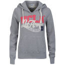 UCLA Women's Moreno Applique Hooded Sweatshirt - Grey Marl