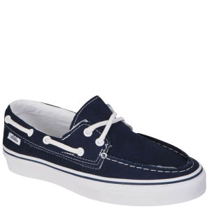 Vans Zapato Del Barco Canvas Deck Shoe - Navy/True White