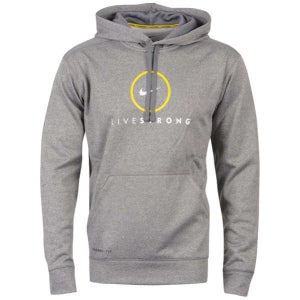 Nike Men's Livestrong K.O. II Hoody - Grey