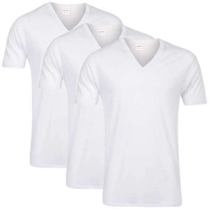 DKNY 3-Pack V-Neck T-Shirts - White