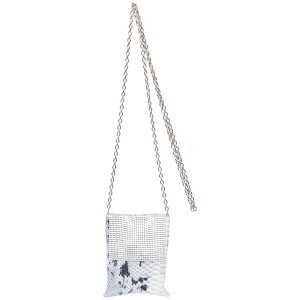 Drap Barcelona Snakeskin and chainmail clutch bag