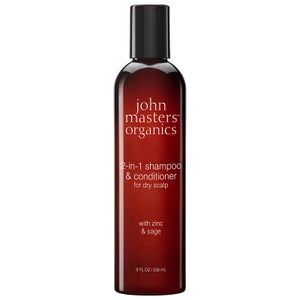 John Masters Organics 2-in-1 Shampoo & Conditioner with Zinc & Sage