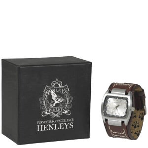 Henleys Clas4 Watch - Brown