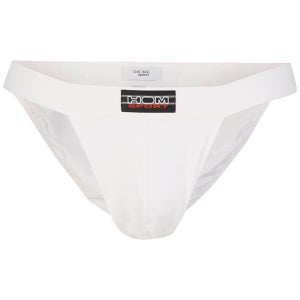 HOM SPORTS N COLOURS TANGA BRIEF - WHITE