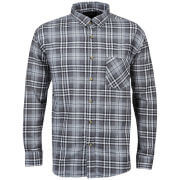 Brave Soul Men's Bate Long Sleeve Shirt - Black