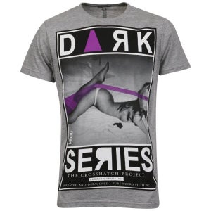 Crosshatch Men's Bedded T-Shirt - Grey Marl