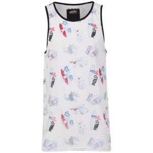 Vans Men's Surf Kooks Tank Vest - White