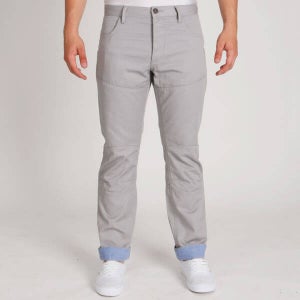 Galvanise Rowlands Men's Chambray Cuff Chino - Stone