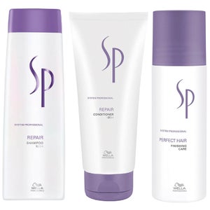 Wella SP Repair Trio - Shampoo, Conditioner and Perfect Hair