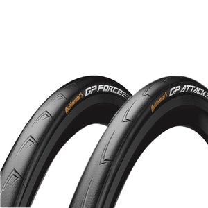 Continental GP Attack III and Force III Clincher Road Tires