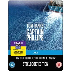 Captain Phillips: Mastered in 4K Edition - Steelbook Edition (Includes UltraViolet Copy) (UK EDITION)