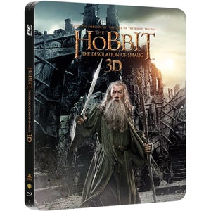 Le Hobbit: La désolation de Smaug 3D -Édition Steelbook (+Ultraviolet)