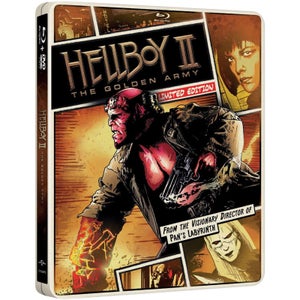 Hellboy II: The Golden Army - Importación - Steelbook de Edición Limitada (Region Free)