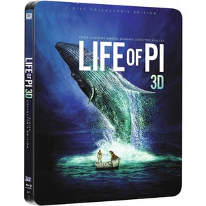 Life of Pi 3D - Exclusivité Zavvi - Steelbook Édition Limitée