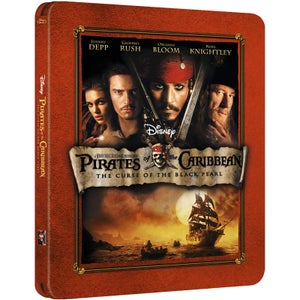 Pirates of the Caribbean: The Curse of the Black Pearl - Zavvi UK Exclusive Limited Edition Steelbook (3000 Only)