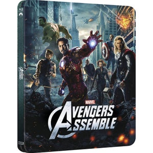 Avengers Assemble 3D (incluye Versión 2D) - Zavvi Exclusivo Steelbook Edición Lenticular
