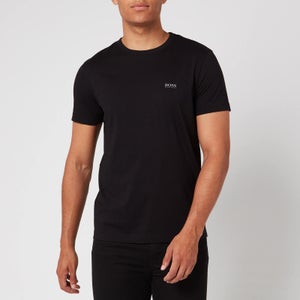 BOSS Men's Basic Crew Shoulder Logo T-Shirt - Black