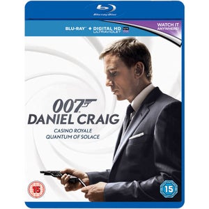 ダニエル・クレイグ 007 ダブルパック - カジノ・ロワイヤル / 慰めの報酬 (HD UltraVioletコピー付き)
