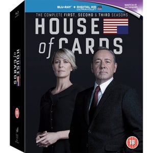 House Of Cards - Seasons 1-3 (Includes Ultraviolet)