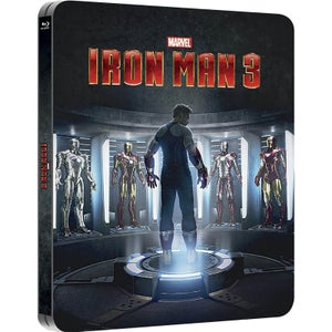 Iron Man 3 3D (Includes 2D Version) - Zavvi Exclusive Lenticular Edition Steelbook