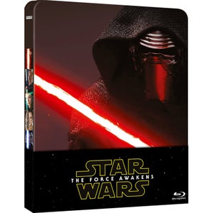 Star Wars: El Despertar de la Fuerza (Edición de Reino Unido) Steelbook de Edición Limitada Blu-Ray