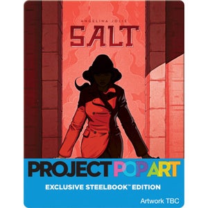 Salt (POP ART STEELBOOK) -Zavvi Exclusive Limited Edition Steelbook (Limited to 500 Units)