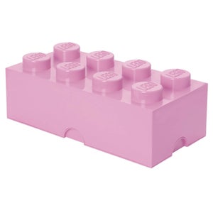 Brique de rangement LEGO 8 - violet clair