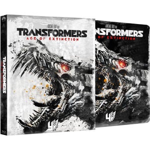 Transformers 5 Filmes - Steelbook - Blu-Ray Universal Studios