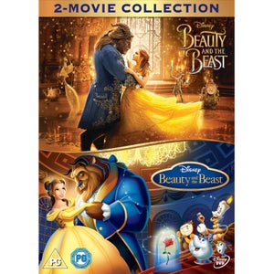 Beauty & The Beast Live Action/Animated Doublepack