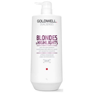 Goldwell Dualsenses Blonde and Highlights Anti-Yellow Shampoo 1000ml