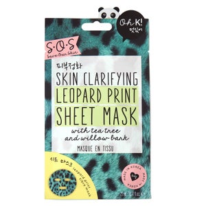 OhK! Leopard Print Sheet Mask