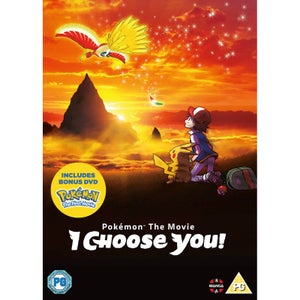 Pokemon La Película: ¡Te elijo a ti! DVD con disco extra de la primera película