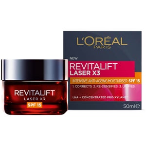 L'Oréal Paris Revitalift Laser X3 Anti-Ageing SPF15 Day Cream 50ml