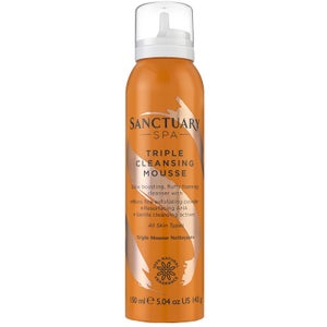 Sanctuary Spa Triple Cleansing Mousse 150ml