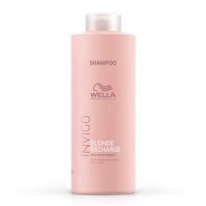 Wella Professionals Care INVIGO Blonde Recharge Color Refreshing Shampoo - Cool Blonde 1000ml