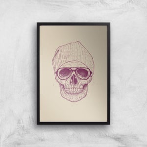 Balazs Solti Skull Art Print