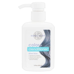 Keracolor Colour + Clenditioner - Silver Blue 355ml